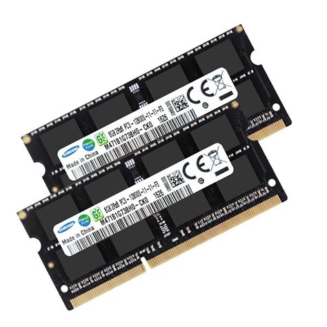 Samsung 16GB 2x 8GB 4GB DDR3 1600MHz PC3-12800S SODIMM 204Pin Laptop ...