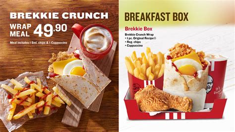 Kfc Breakfast Menu Prices