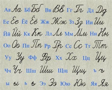 Russian handwriting | Russian alphabet, Learn russian, Cursive alphabet