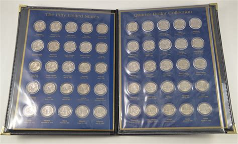 Historic Coin Collection - The Fifty US Quarter Dollar Collection ...