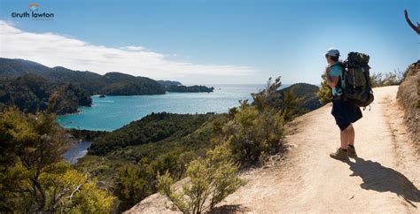 Hiking the Abel Tasman Coast Track www.ruthlawtonphotography.com ...