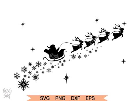 Santa Claus Reindeer SVG, Christmas svg files, Santa Claus Clipart By ...