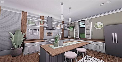 Bloxburg Kitchen Ideas Pinterest - Image to u