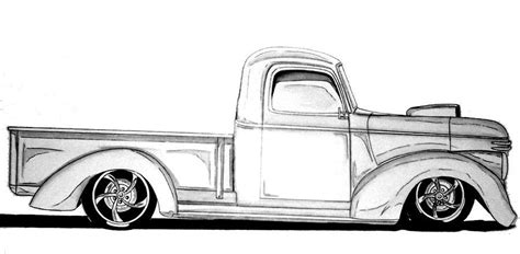 hot rod pencil art - Google Search | Truck art, Truck drawing, Car drawings