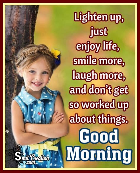 Good Morning Smile Quotes Images - SmitCreation.com