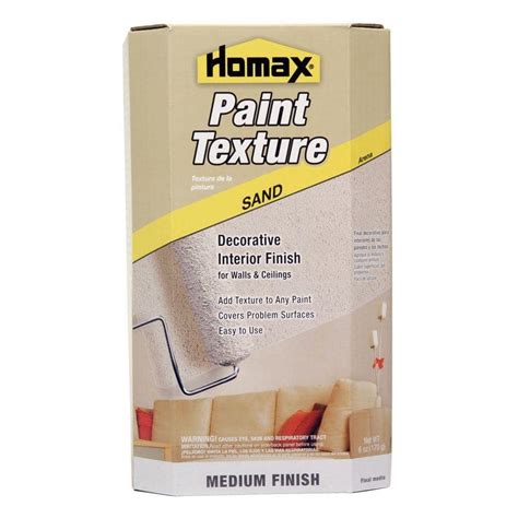 Homax Sand Texture Paint Additive 8474 - The Home Depot