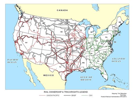 Us Railroad Map 2024 - Cloe Melony