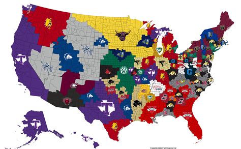 Week 10 Division II CFB Imperialism Map : r/CFB