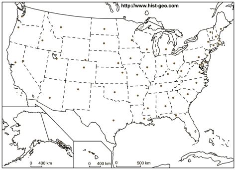 Printable Map Of Continental Us - Printable US Maps