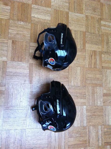 Garage Sale: 2 Kids Hockey Helmets size 61/2 to 7 3/4