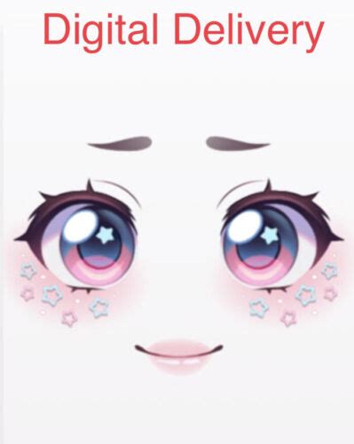 Roblox Celebrity Series 9 Starry Eyes Sparkling Face *Code Only ...