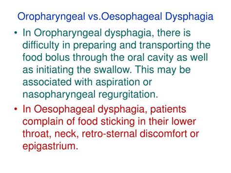 PPT - DYSPHAGIA PowerPoint Presentation - ID:3669707