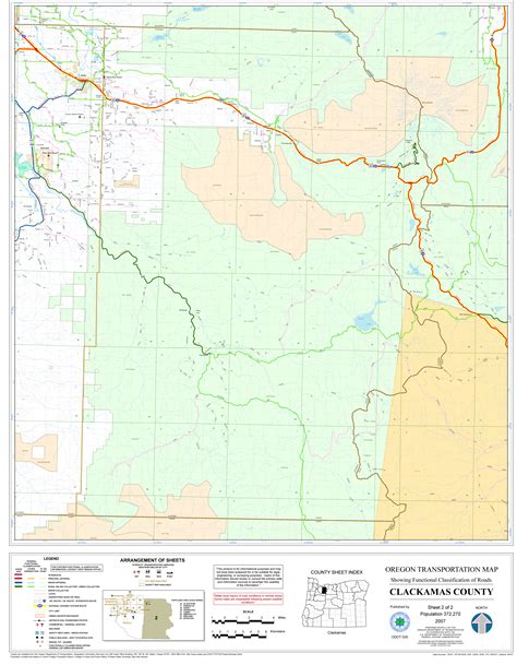 Clackamas County Map - Mapsof.Net