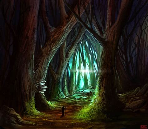 17 Best images about Art - Mystical Forest on Pinterest | Digital ...