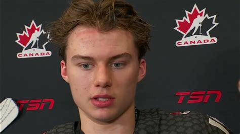 Connor Bedard Mid Game Interview - YouTube