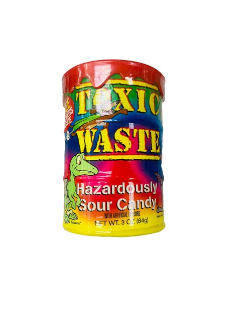 Toxic Waste, Sour Candy, Super Sour, - Etsy