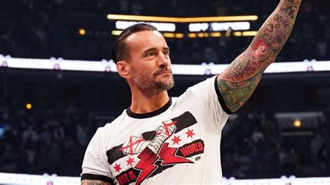 CM Punk Seemingly Confirms His Return at AEW Collision, Fans Go Wild ...