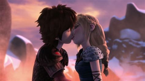 Image - Hiccup and Astrid kissing Shell Shocked, Part 2.jpg | Shipping ...