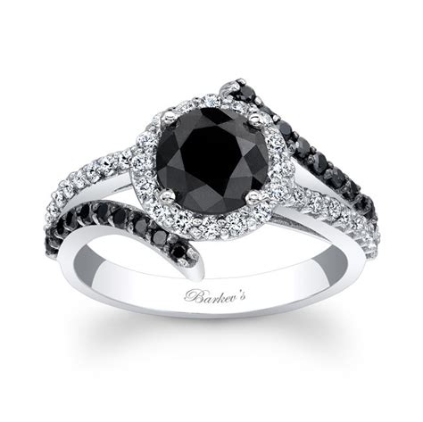 20 Gorgeous Black Diamond Engagement Rings | Deer Pearl Flowers