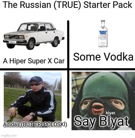 The Russian(TRUE)Starter pack - Imgflip