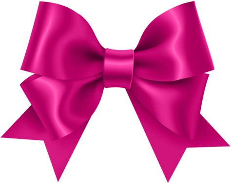 Pink Bow Transparent Clip Art | Gallery Yopriceville - High-Quality ...