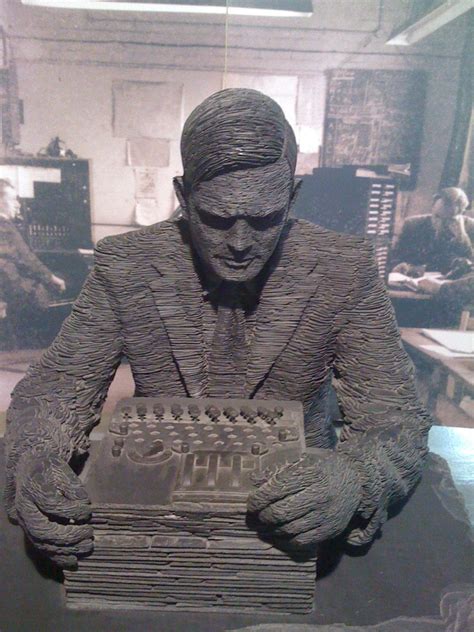 Visiting Bletchley Park – Alan Turing statue - Quantum Tunnel