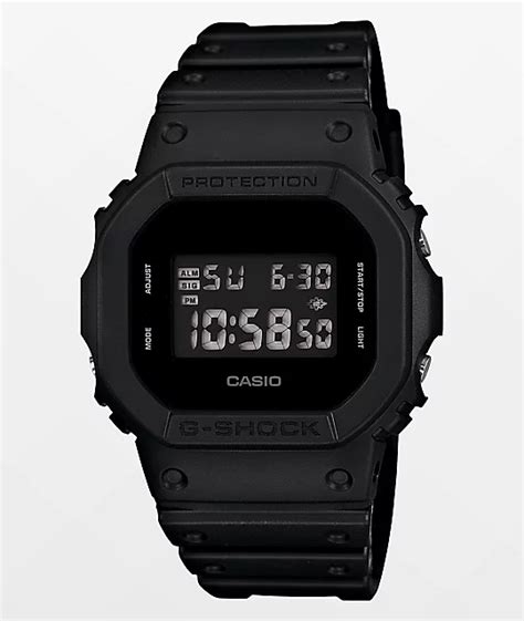 G-Shock DW5600 Black Out Digital Watch | Zumiez