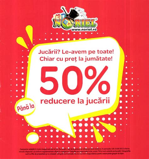 Catalog Noriel -50% Reduceri la Jucarii in aceasta Vara 2017 - Catalog AZ