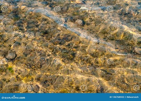 Wavy Water Texture and Background Stock Image - Image of stone ...