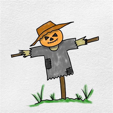 Easy Halloween Drawings For Kids