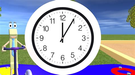 Telling Time For Children - Learning the Clock - YouTube