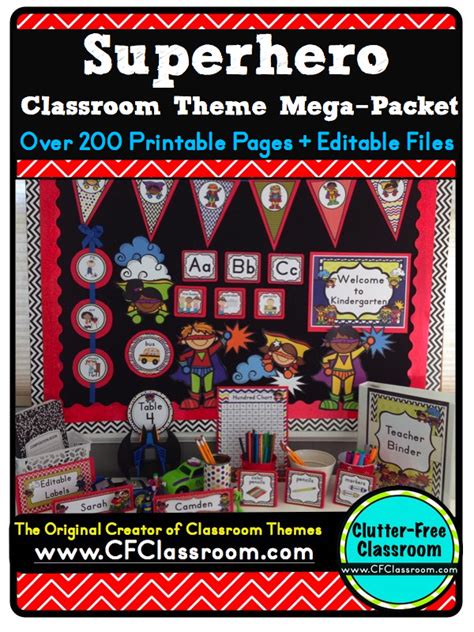 Superhero Themed Classroom {Ideas, Photos, Tips, and More} | Clutter ...