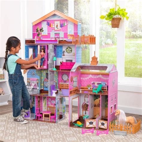 Grand Toy Horse Stable & Dollhouse | KidKraft CA