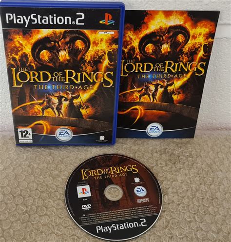 Lord of the Rings the Third Age Sony Playstation 2 (PS2) Game – Retro ...