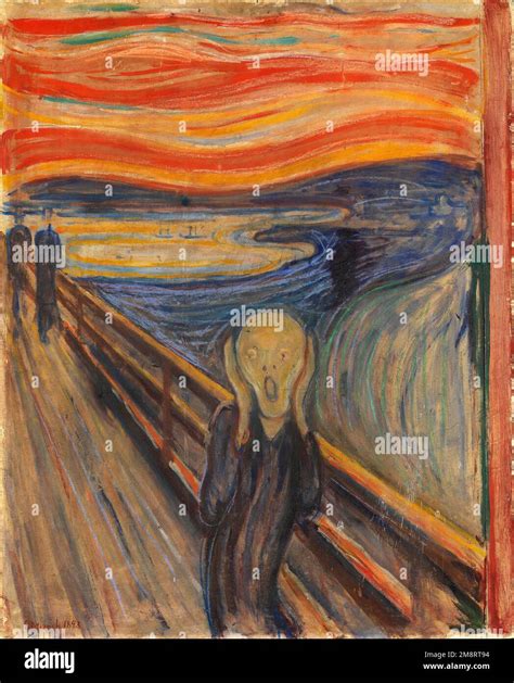 The Scream. Edvard Munch. 1893 Stock Photo - Alamy