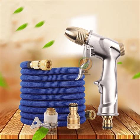 High Pressure Garden Water Gun Set - Nozzle Spray Gun Set and Water Gun ...