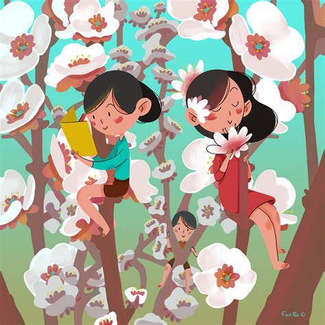 Apricot Blossom 🌸 :: Behance