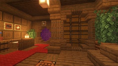 Some interior from my underground base : Minecraft