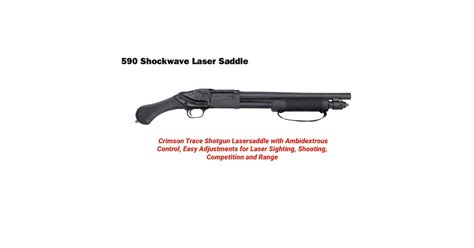 Mossberg 590 Shockwave W/ Crimson Trace Laser - For Sale - New :: Guns.com