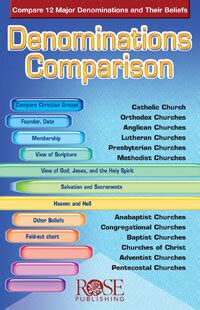 Denominations Comparison: Compare 12 Major Denominations and Their ...