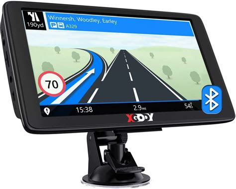 7inch Truck GPS with Bluetooth AV-in Navigation System for Car Big ...