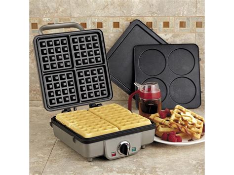 Cuisinart WAF-300 Belgian Waffle Maker with Pancake Plates - Newegg.com