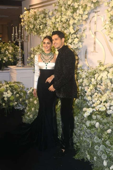 Sidharth Malhotra-Kiara Advani reception PHOTOS: Couple ditches ethnic ...