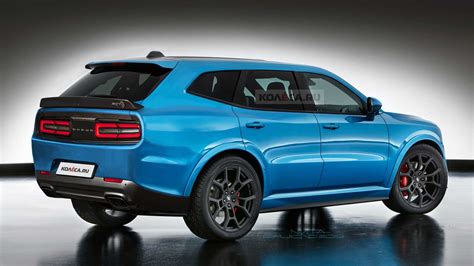 Dodge Challenger SUV Rendering Looks Like the Urus Cure - autoevolution