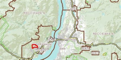 Kelowna Fire Today Map