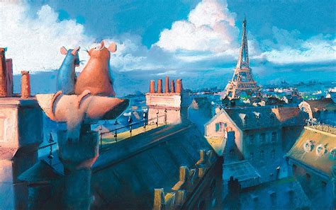 Artes do filme Ratatouille, da Pixar - THECAB - The Concept Art Blog ...