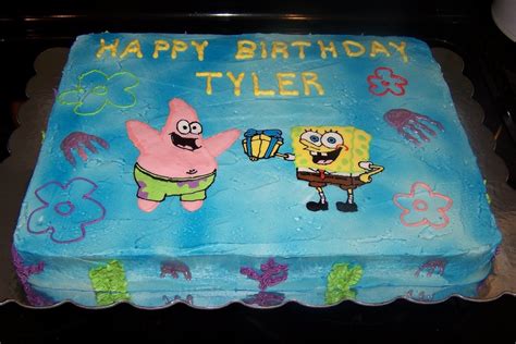 Spongebob And Patrick Birthday Cake - CakeCentral.com