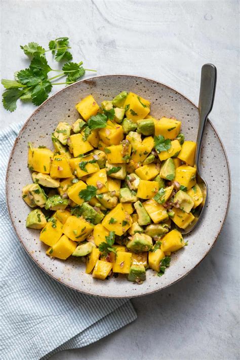 Avocado Mango Salad | Recipe Cart