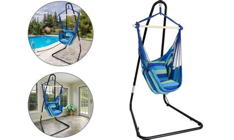 Up To 40% Off on Sorbus Hanging Rope Hammock C... | Groupon Goods