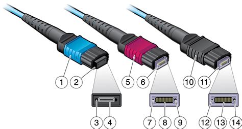 Standard MT and PrizmMT MPO Cables - Oracle® Dual Port EDR InfiniBand ...